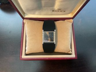 18 karat white gold 28 mm Rolex Geneva Cellini