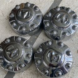 Dodge ram 8 lugs center caps 