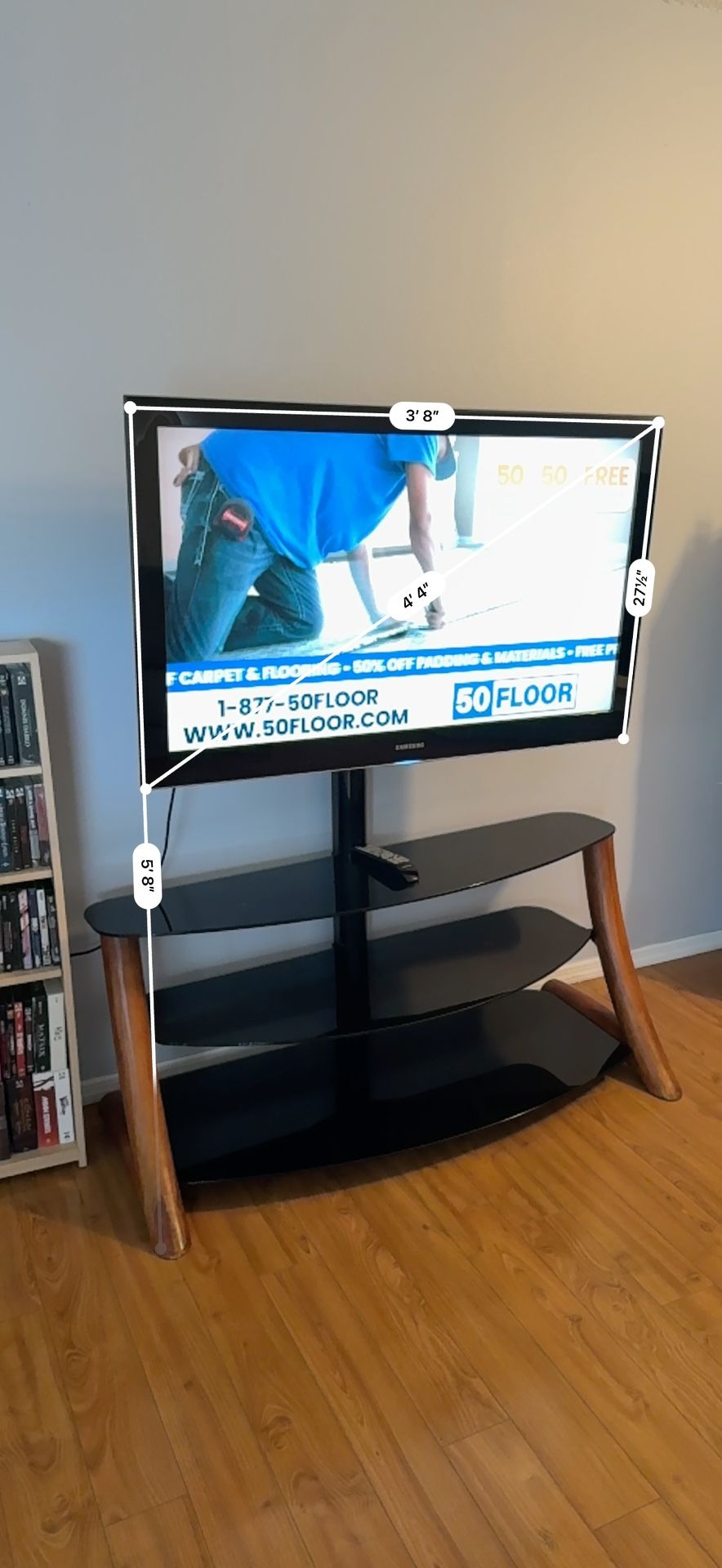 Samsung TV & Stand Included