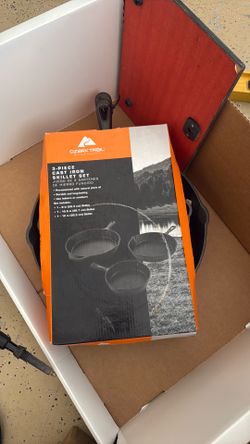 Cast iron pans