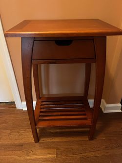 Mission Oak Side Table - Solid Wood