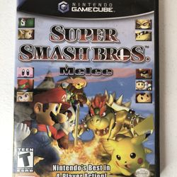 Nintendo GameCube Super Smash Bros Melee Case Only