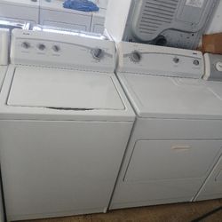 Kenmore Top Load Washer And Gas Dryer Heavy Duty Super Large Capacity In Excellent Condition 