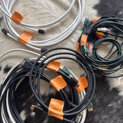 PREMIUM Audio/Video Cable Bundle - AudioQuest HDMI, Coax, More!