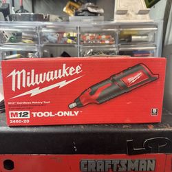 MILWAUKEE M12 12V Lithium-Ion Cordless Rotary Tool (Tool-Only)