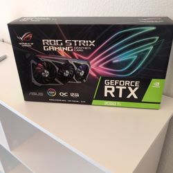 ASUS ROG STRIX GeForce 3080 TI OC Slightly Used, In Box