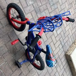 Huffy Spider-Man Bike Kids “14