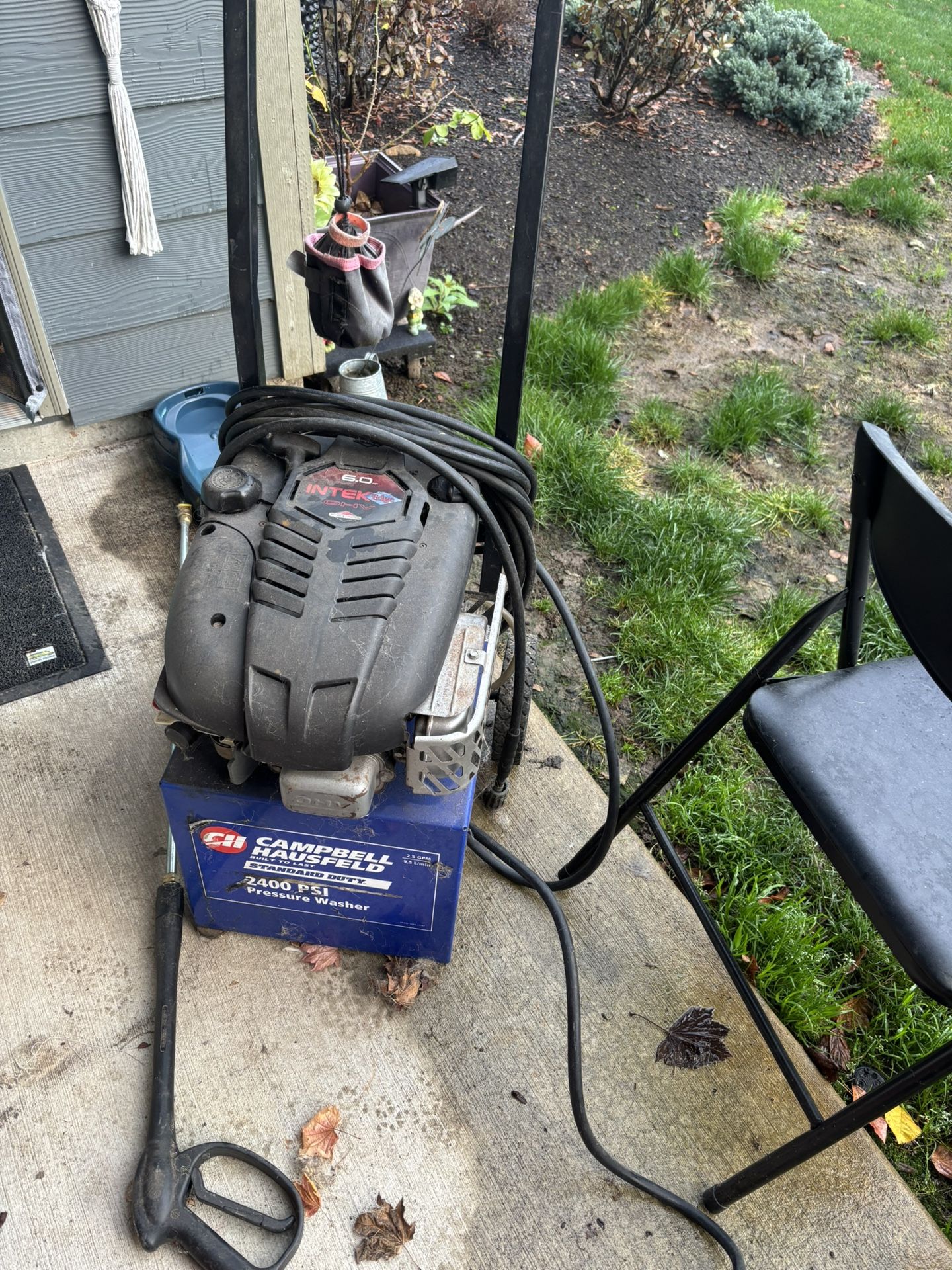Pressure Washer And Reel