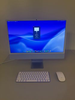 Apple iMac 24” M4 (2024) – 16GB RAM / 256GB SSD – Like New Condition
