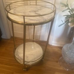 Bar Cart Target Faux Marble 