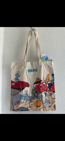 Smurfs tote bag