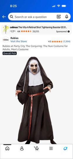 The nun costume