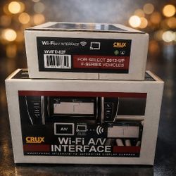 CRUX WVIFD-02F WiFi A/V Interface for Ford F-150 F-250 F-(contact info removed)-2015 MyFord Touch