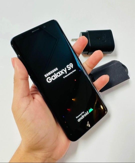 Samsung Galaxy S9, Factory Unlocked, Excellent Condition. Like New