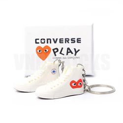 CDG Converse 3D Mini Sneaker Keychain 