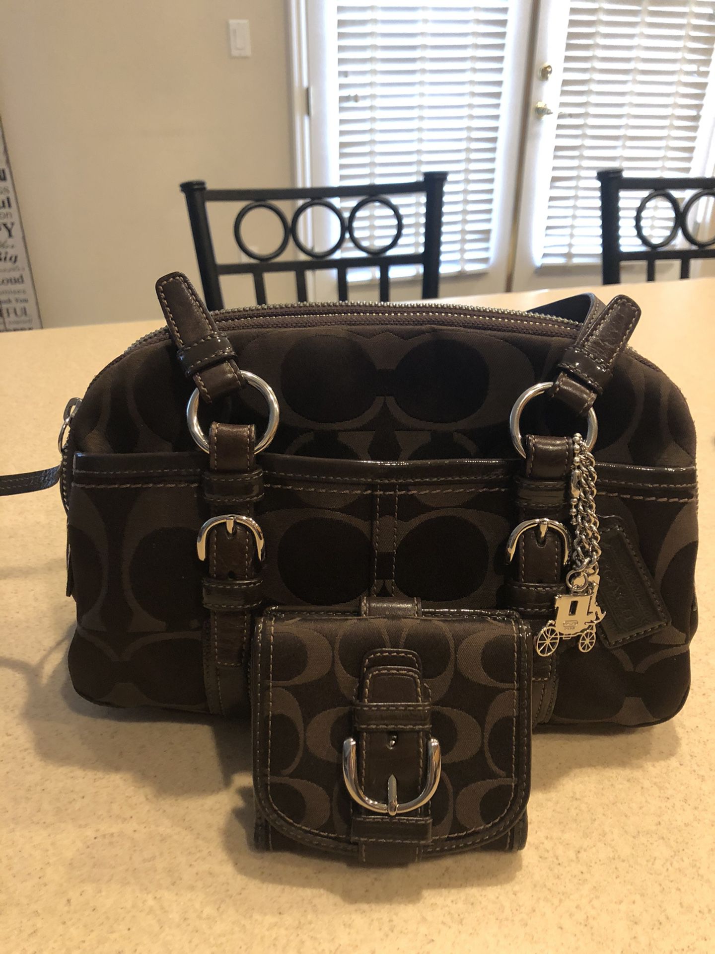 Coach purse set