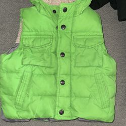 Bright green Vest 