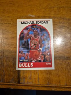 Michael Jordan 1989 Card