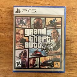 GTA 5 - brand new never opened (Includes bonus content with code inside for GTA ONLINE