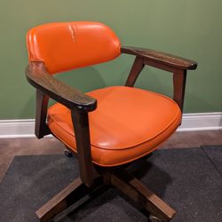 Rolling Paoli Mid century Bankers Desk Chair 
