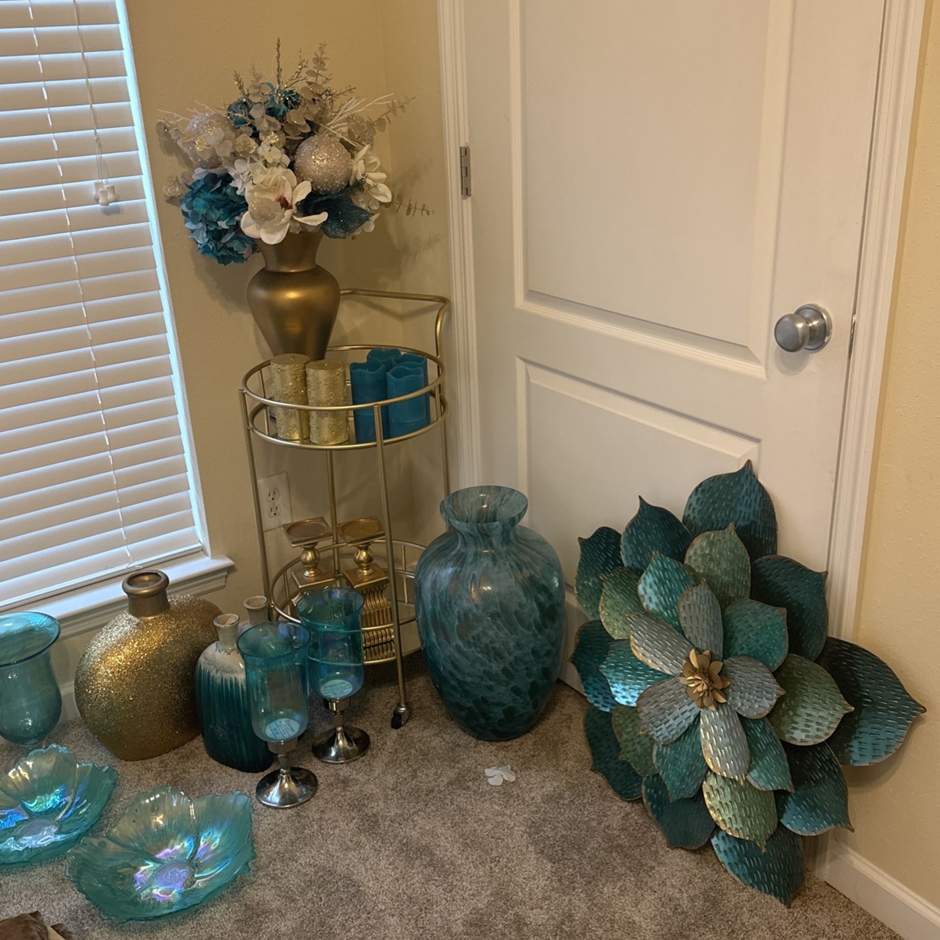 Bar Cart And Vases $300 For Everything ,