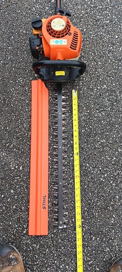 Still gas hedge trimmer with 24' cutting blades