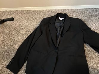 Black womens jacket Size 14