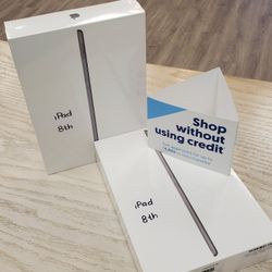 Apple IPad 8th LTE - $1 DOWN TODAY, NO CREDIT NEEDED