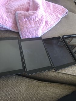 4 iPad mini 2, screen broke on all
