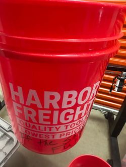 Two five gallon buckets