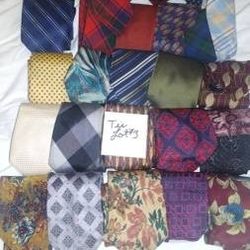 Lot 25 Pcs SILK & Fabric Neckties Neck Tie Wear Men's Clothes #3

