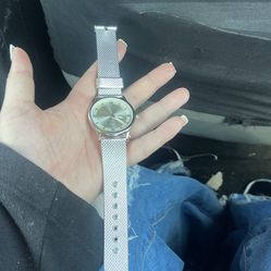 Silver Watch