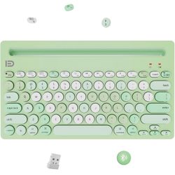 All New Wireless Keyboard Multi Divide Bluetooth And 2.46 Dual Mode 