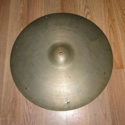Two Rare Vintage Symbols 1960s Zildjian/80 Sabian