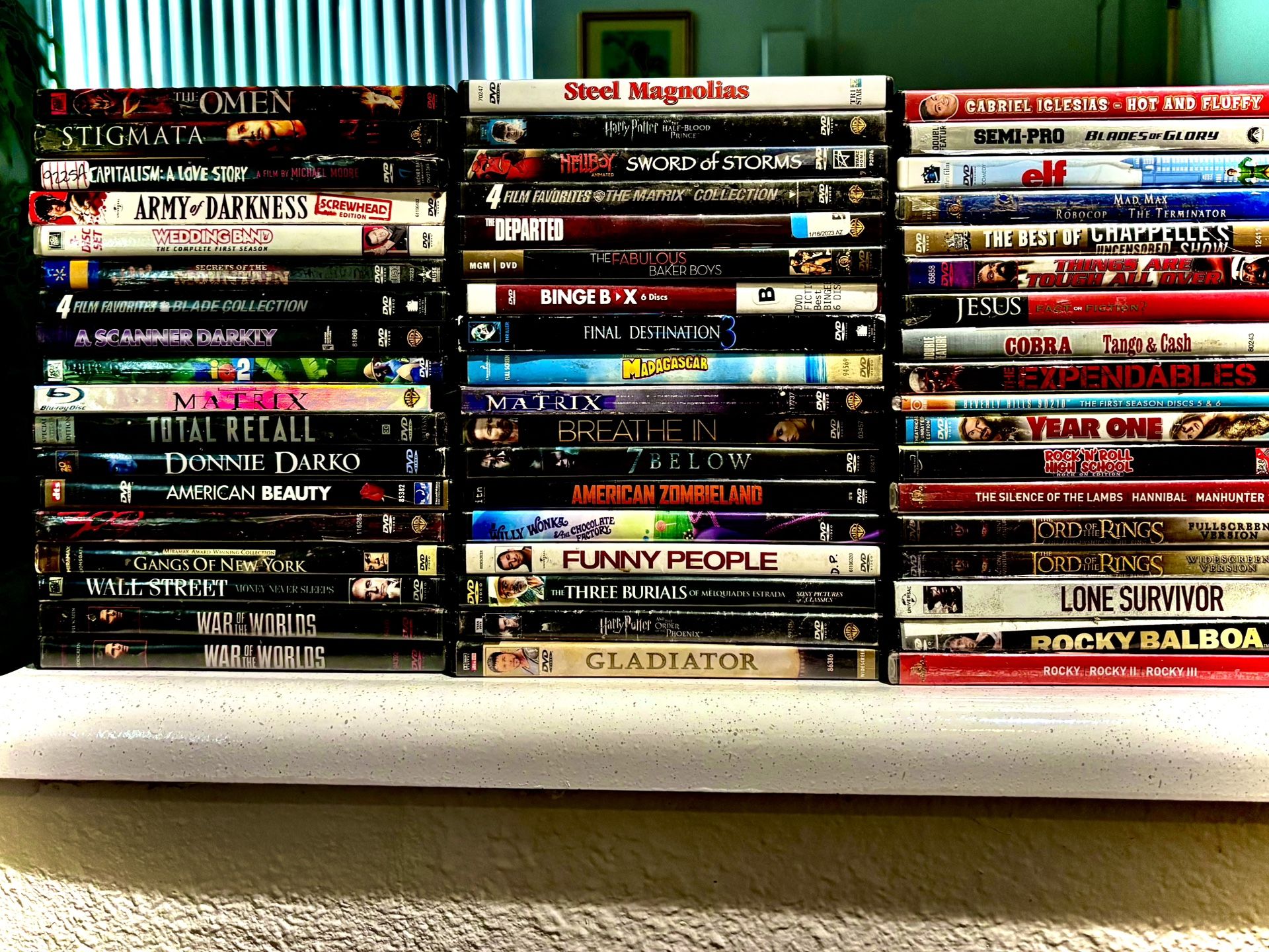 Awesome Collection Of DVDs. 50+ Titles In Great Condition!!!