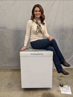 New GE White Dishwasher