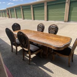 Antique Table and Chairs 