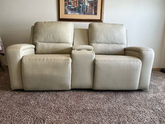 Loveseat Double Recliner with Console
