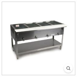 Duke 304 4-Well Aerohot Steamtable Hot Food Unit, 55-3/8", Natural Gas