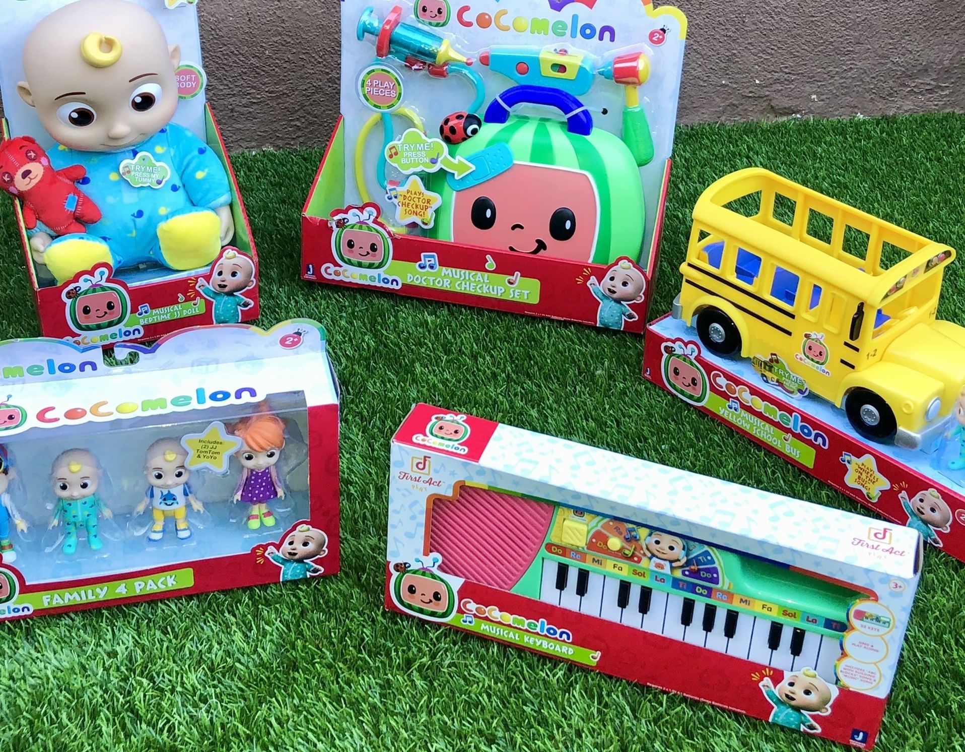 Cocomelon Toy Bundle - 5 Pieces