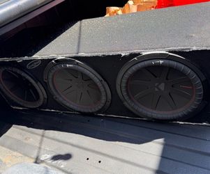 3. 12””” kickers subs