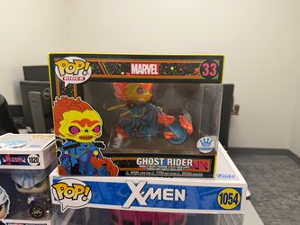 Ghost rider black light Funko rides