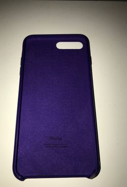 Apple case purple 7plus