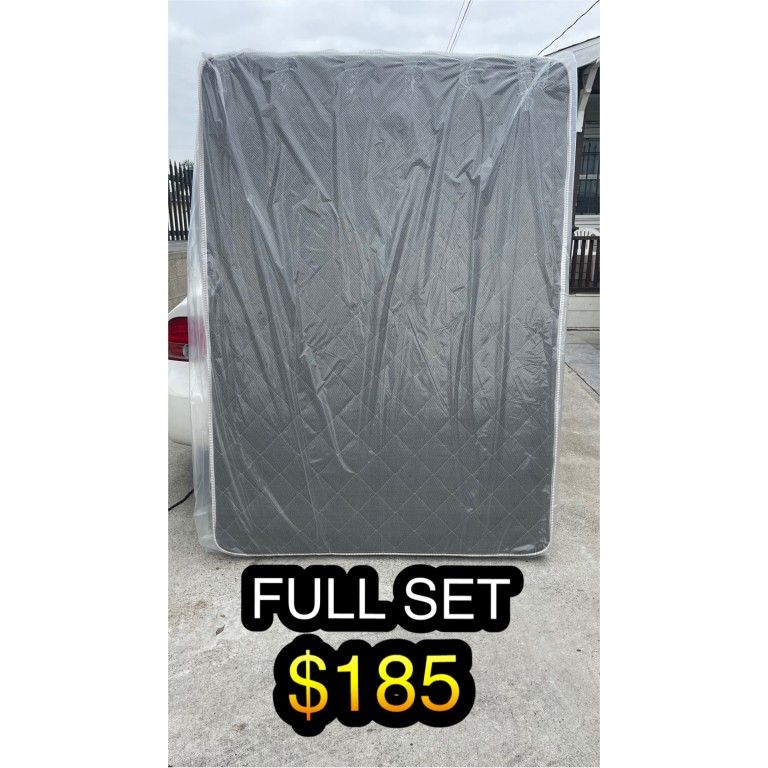 FULL MATTRESS WITH BOX SPRING