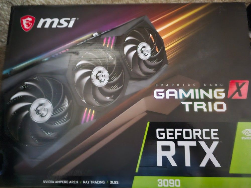 MSI GeForce RTX 3090 GAMING X TRIO 24GB GDDR6X Graphics Card