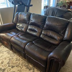 Leather Sofa