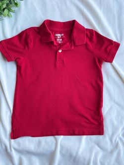 OshKosh B'gosh Red Polo Shirt- 3T