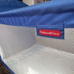 Vintage Retro Fisher Price Baby Crib Playpen Pack N Play