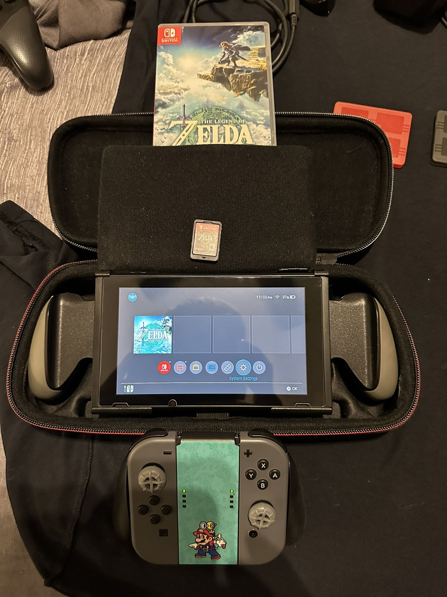 Nintendo Switch (XKW MODEL) Bundle Read Description 12hour Battery Not 5