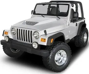 Custom Carbon Fiber Hood For Jeep Wrangler TJ